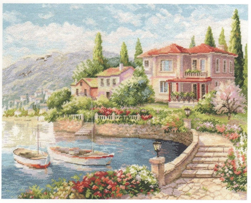 Cross Stitch Kit Alisa - Morning on the Coast, 3-16