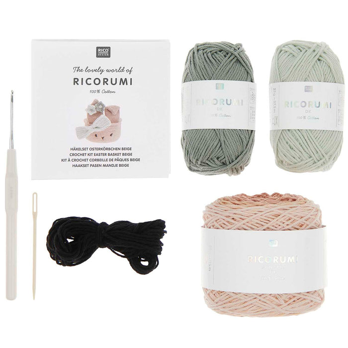 Ricorumi Crochet Kit "Easter Basket"