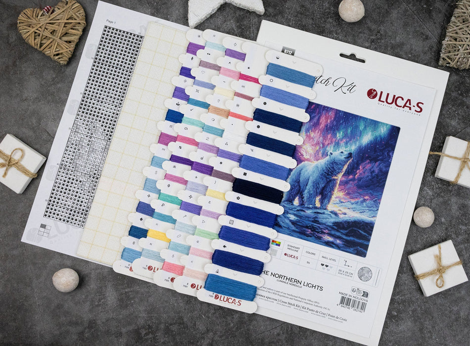 Cross Stitch Kit Luca-S - The Northern Lights, B712