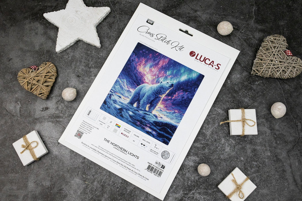 Cross Stitch Kit Luca-S - The Northern Lights, B712