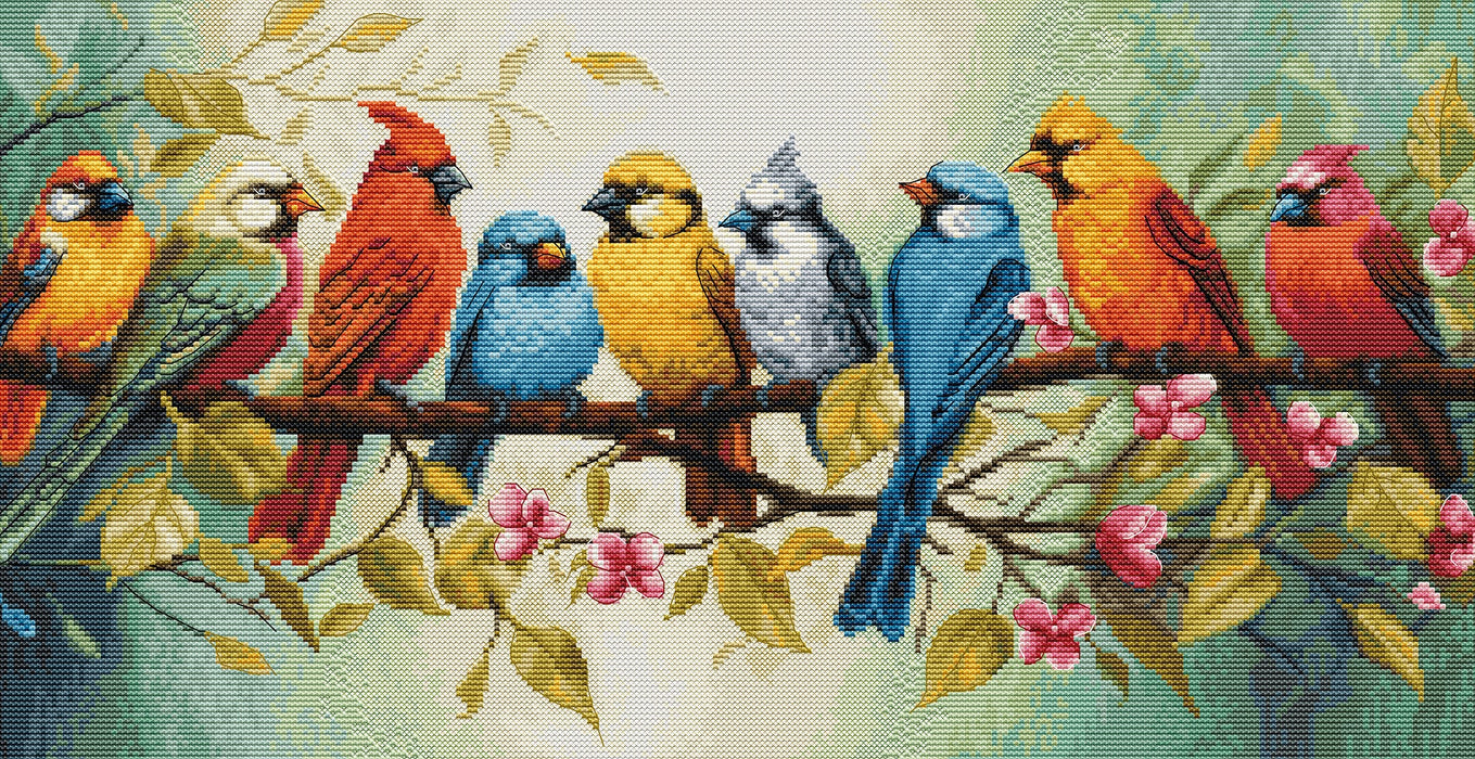 Cross Stitch Kit Luca-S - The Song of the Birds , BU5062