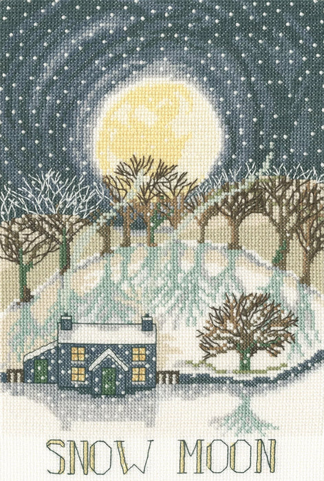 Cross Stitch Kit Bothy Threads - Snow moon