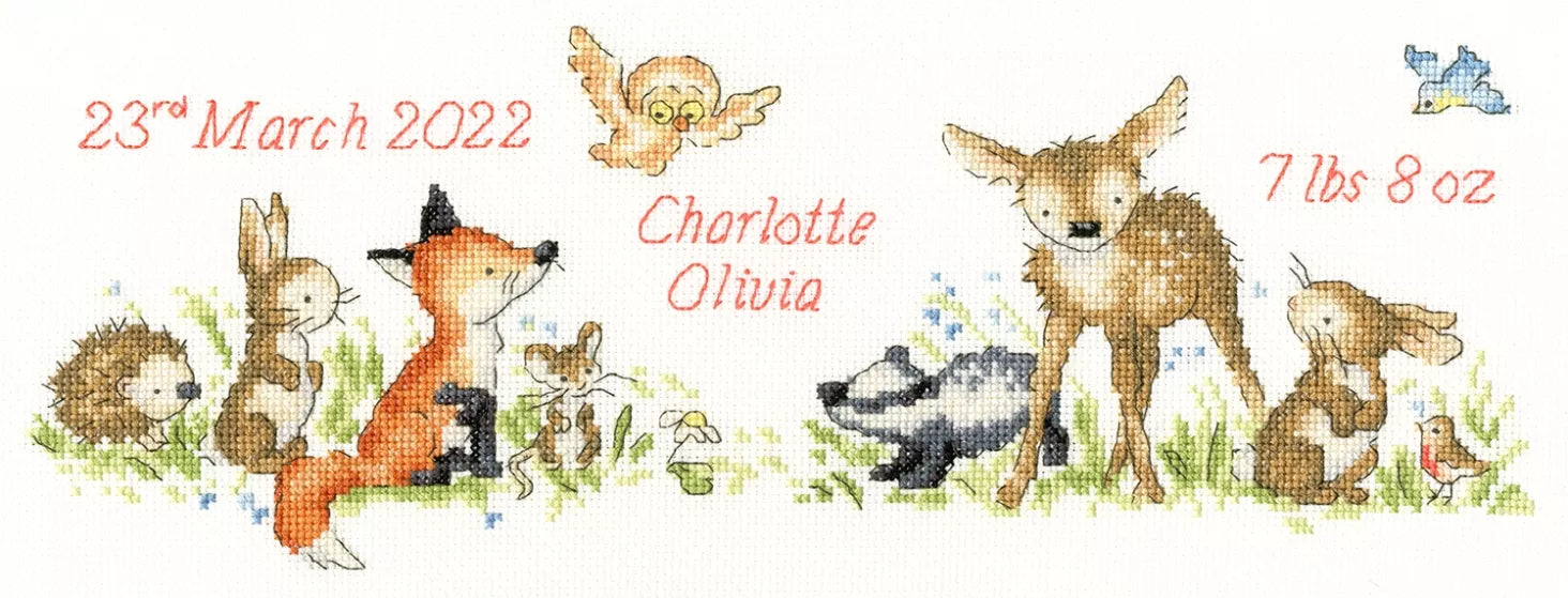 Cross Stitch Kit Bothy Threads - Woodland Welcome