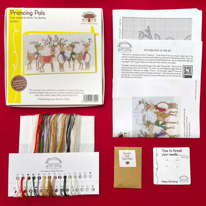 Cross Stitch Kit Bothy Threads - Prancing Pals