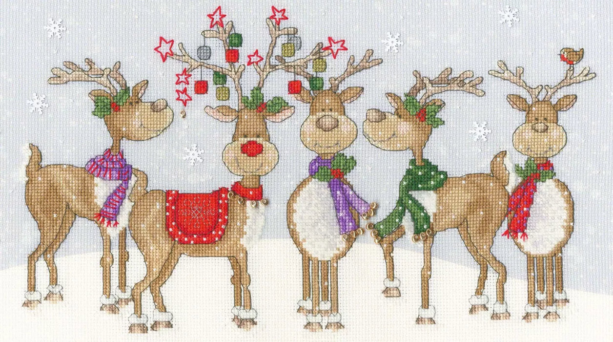 Cross Stitch Kit Bothy Threads - Prancing Pals