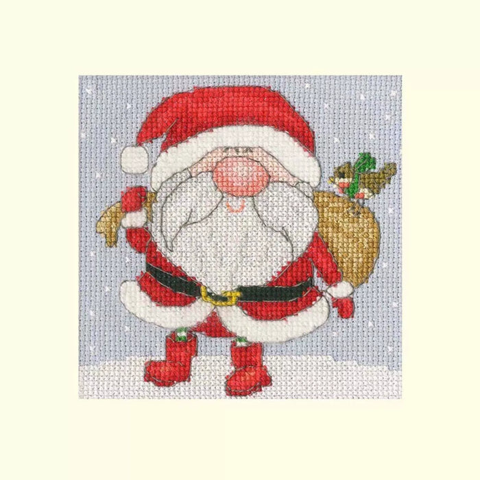 Cross Stitch Kit Bothy Threads - Jolly Santa