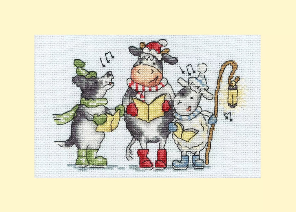 Cross Stitch Kit Bothy Threads - Woof, Moo, Baa!