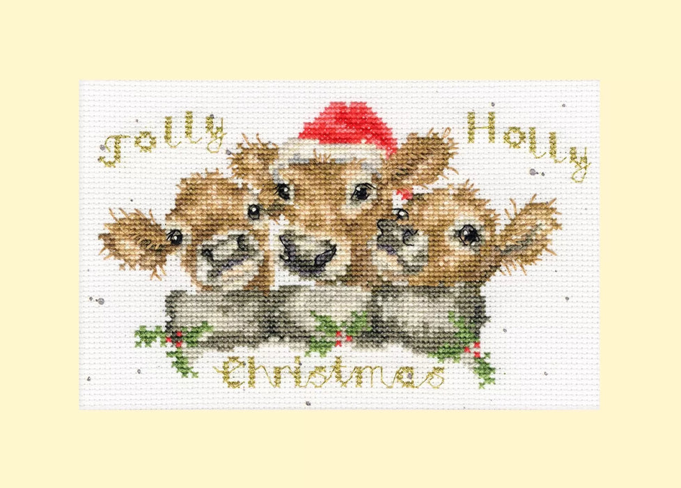 Cross Stitch Kit Bothy Threads - Jolly Holly