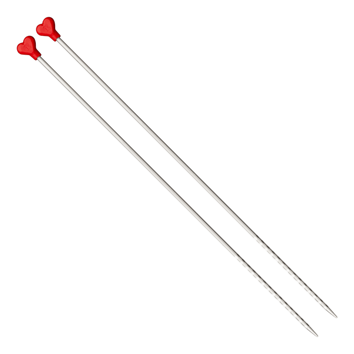 Addi Double Needle 35cm Straight Knitting Needles - HobbyJobby