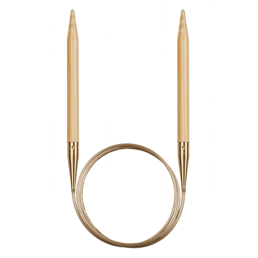 AddiNature Bamboo Circular Needle 100cm Addi Circular Knitting Needles - HobbyJobby