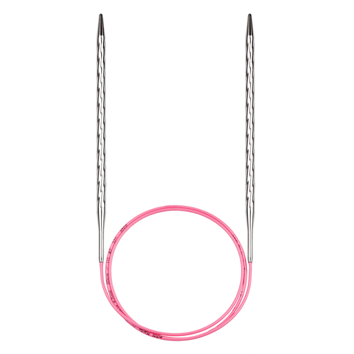 AddiUnicorn Basic Metall Rundstricknadel Circular Knitting Needle 80cm Addi Circular Knitting Needles - HobbyJobby