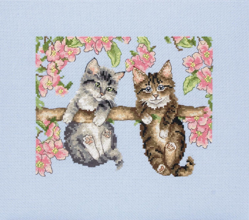 Anchor Essentials Cross Stitch Kit - PCE0503, Hanging Around Cross Stitch Kits - HobbyJobby