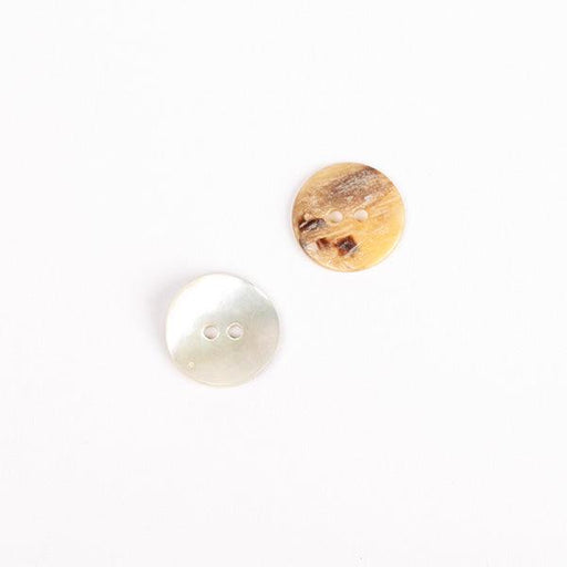 Arched White DROPS Buttons - HobbyJobby