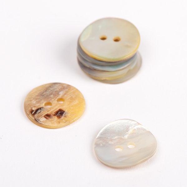 Arched White DROPS Buttons - HobbyJobby