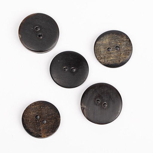 Charred (angular) no. 537 DROPS Buttons - HobbyJobby