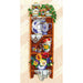 Cross Stitch Kit Andriana - Bookshelf with cups, S-34 Andriana Cross Stitch Kits - HobbyJobby