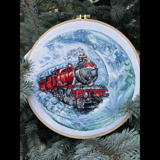 Cross Stitch Kit Andriana - M-18, MOON TRAIN Andriana Cross Stitch Kits - HobbyJobby