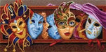 Cross Stitch Kit Andriana - Masks, M-24 Andriana Cross Stitch Kits - HobbyJobby