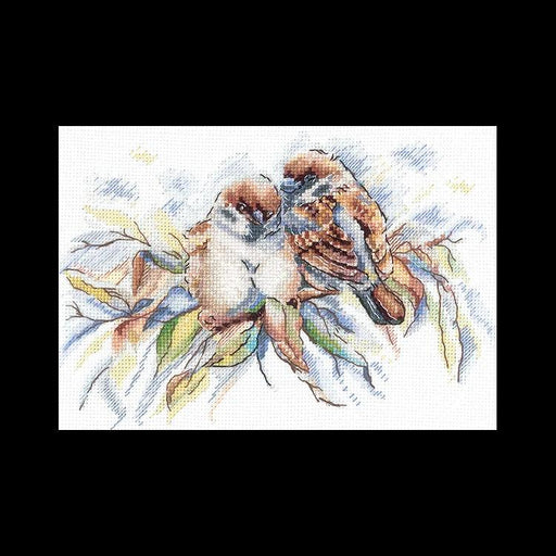 Cross Stitch Kit Andriana - Sparrows, S-41 Andriana Cross Stitch Kits - HobbyJobby