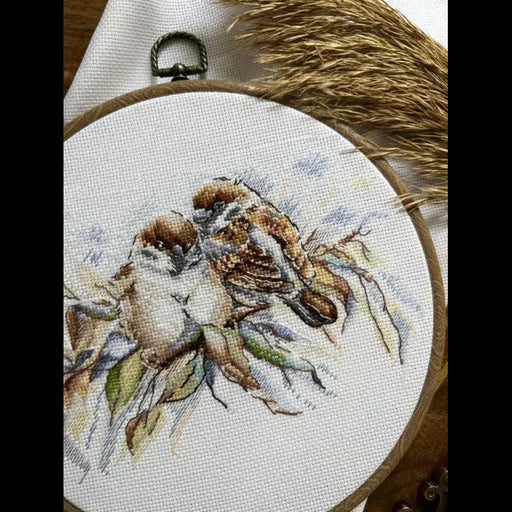 Cross Stitch Kit Andriana - Sparrows, S-41 Andriana Cross Stitch Kits - HobbyJobby