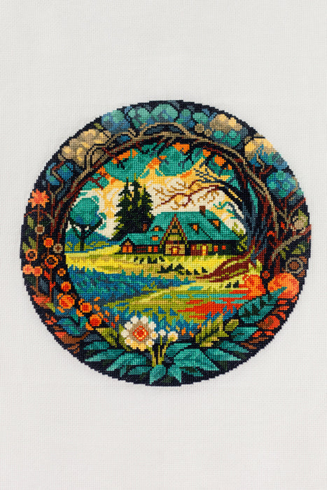 Cross Stitch Kit HobbyJobby - Summer Village HobbyJobby Cross Stitch Kits - HobbyJobby