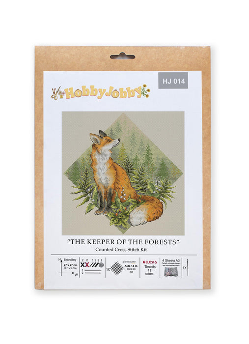 Cross Stitch Kit HobbyJobby - The Keeper of The Forests HobbyJobby Cross Stitch Kits - HobbyJobby