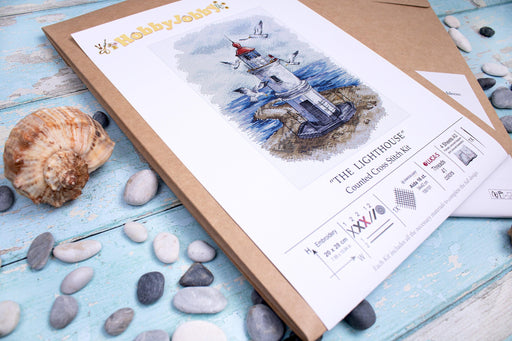 Cross Stitch Kit HobbyJobby - The Lighthouse HobbyJobby Cross Stitch Kits - HobbyJobby