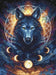 Cross Stitch Kit LetiStitch - Dream Catcher Wolf, L8069 Cross Stitch Kits - HobbyJobby