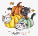 Cross Stitch Kit LETISTITCH - Hello Fall, L8078 Cross Stitch Kits - HobbyJobby