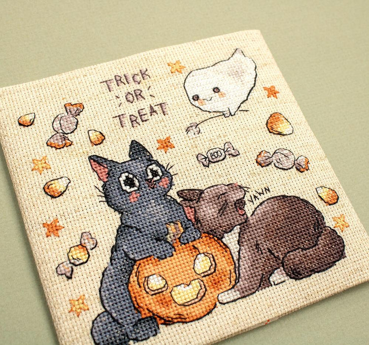 Cross Stitch Kit LETISTITCH - Trick Or Treat, L8815 Cross Stitch Kits - HobbyJobby