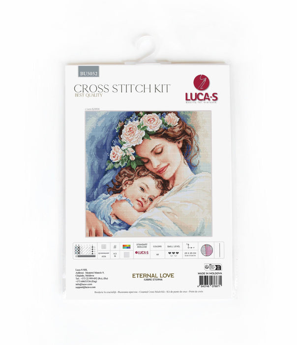 Cross Stitch Kit Luca-S - Eternal Love, BU5052 Luca-S Cross Stitch Kits - HobbyJobby