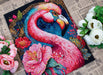 Cross Stitch Kit Luca-S - Flamingo Fantastico, BU5036 Luca-S Cross Stitch Kits - HobbyJobby