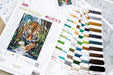 Cross Stitch Kit Luca-S Gold - The Tiger, B2406