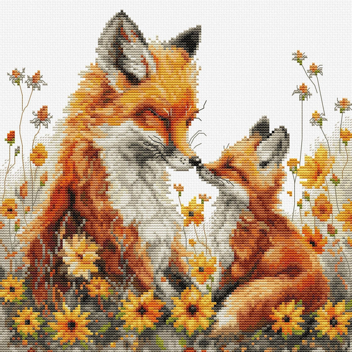 Cross Stitch Kit Luca-S - Tenderness, BU5059 Luca-S Cross Stitch Kits - HobbyJobby