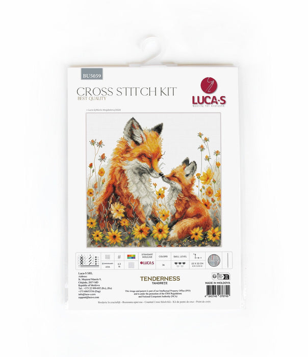 Cross Stitch Kit Luca-S - Tenderness, BU5059 Luca-S Cross Stitch Kits - HobbyJobby