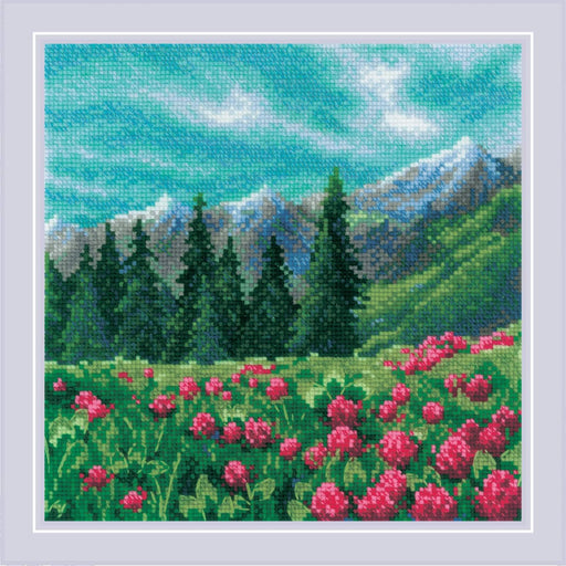 Cross Stitch Kit Riolis - Mountain Clover, 2131 Cross Stitch Kits - HobbyJobby