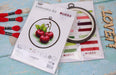 Cross Stitch Kit with Hoop Included Luca-S - Cherries, BC103 Luca-S Cross Stitch Kits - HobbyJobby