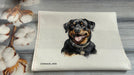 Cross Stitch Kit with Hoop Included Luca-S - Rottweiler, BC229 Luca-S Cross Stitch Kits - HobbyJobby