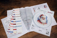 Cross Stitch Kit with Hoop Included Luca-S - Santa, BC224 Cross Stitch Kits - HobbyJobby