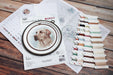 Cross Stitch Kit with Hoop Included Luca-S - The Labrador, BC211 Cross Stitch Kits - HobbyJobby