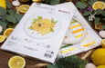 Cross Stitch Kit with Hoop Included Luca-S - The Lemon Juice, BC234 Luca-S Cross Stitch Kits - HobbyJobby