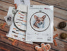 Cross Stitch Kit with Hoop Included Luca-S - Welsh Corgi, BC212 Cross Stitch Kits - HobbyJobby