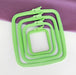 Cross Stitch Square Hoop, Green - Nurge Embroidery Hoop Hoops - HobbyJobby