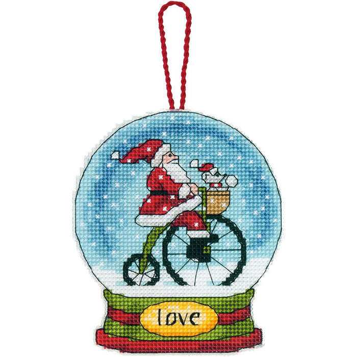 Cross Stitch Kit Dimensions -  Joy Snowglobe, D70-08905