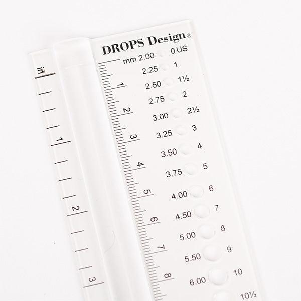 DROPS Needle Measure DROPS Knitting & Crochet Tools - HobbyJobby