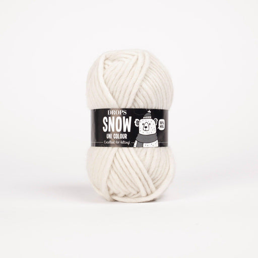 DROPS Snow/Eskimo DROPS Super Chunky Yarn - HobbyJobby