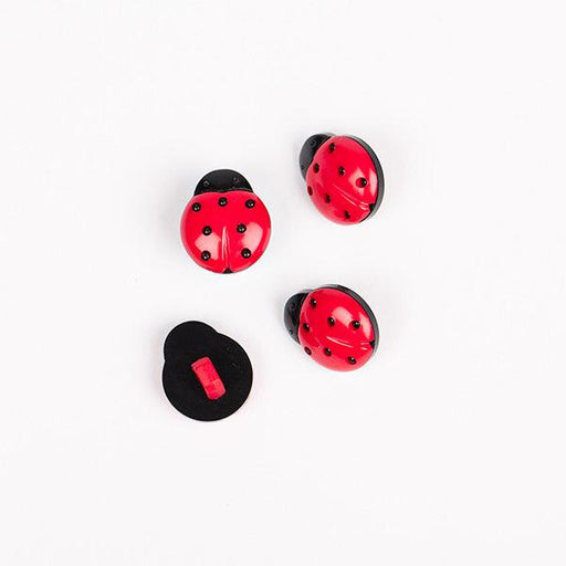 Ladybug DROPS Buttons - HobbyJobby