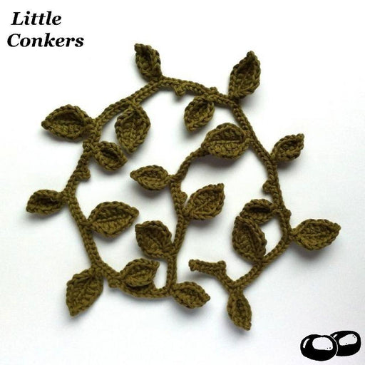 Leaf Garland - Downloadable PDF HobbyJobby Pattern - HobbyJobby