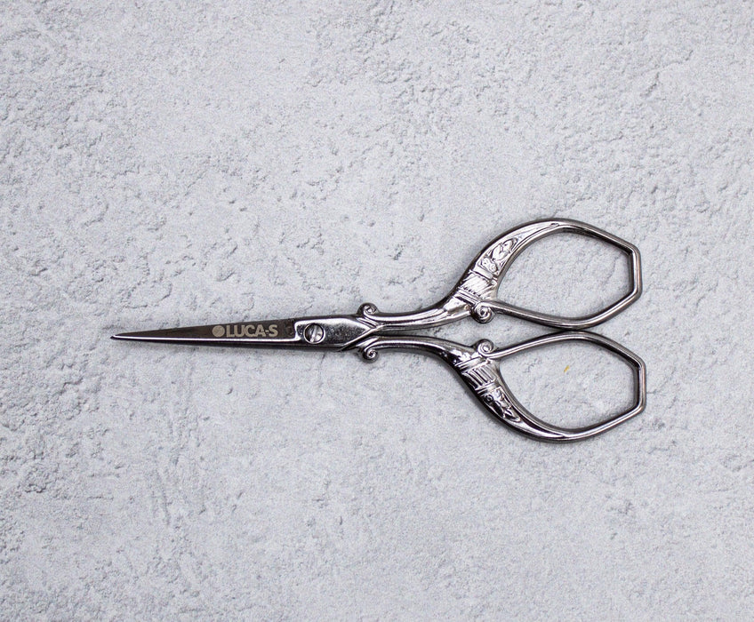 Luca-S Embroidery Scissors Dark Nickel Luca-S Scissors - HobbyJobby