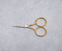 Luca-S Embroidery Scissors Widebow Gold Plated Handles Luca-S Scissors - HobbyJobby